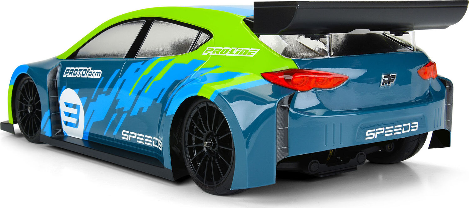 1/10 Speed3 Clear Body: 190mm FWD TC